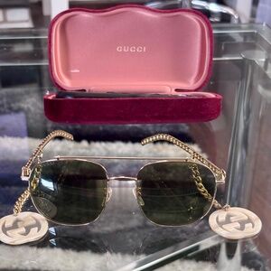 Gucci dangle sunglasses